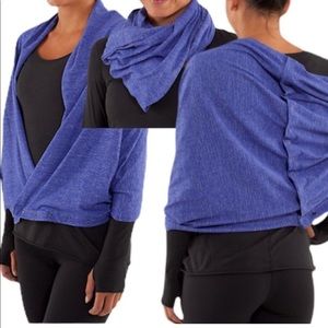 Lululemon vinyasa scarf/wrap like new.